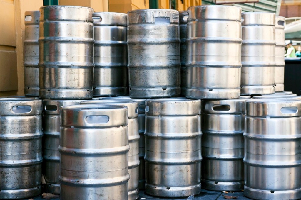 Beer kegs