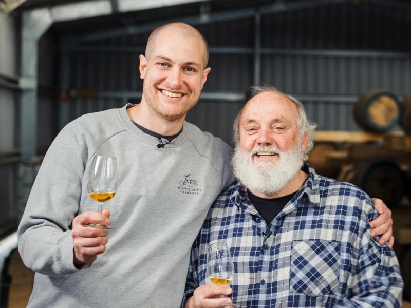 Chris Thomson and Bill Lark