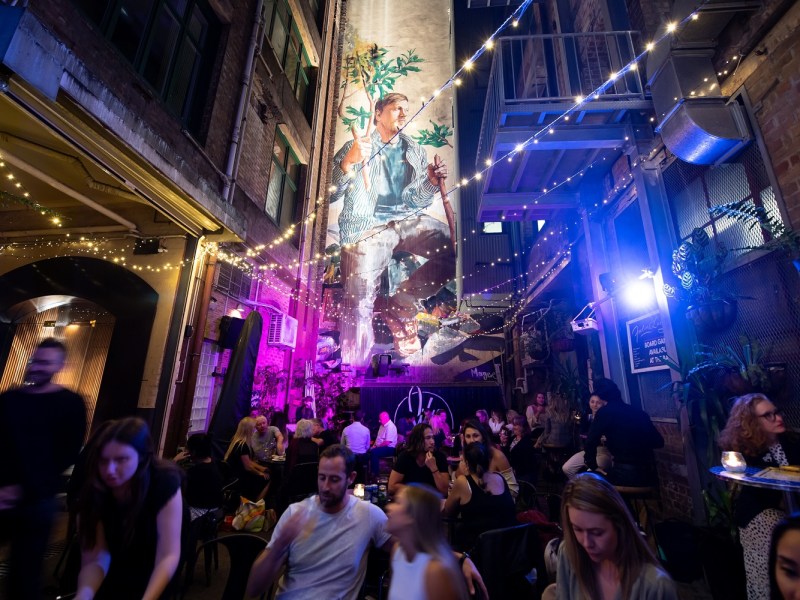 YCK Laneways Night Over Light