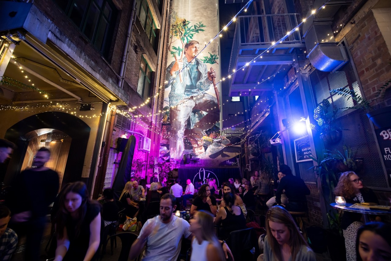 YCK Laneways Night Over Light
