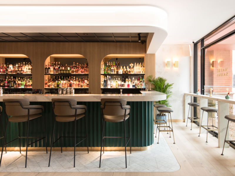 Image of interior of Maybe Sammy bar