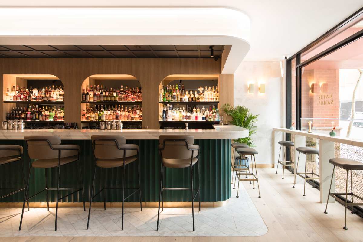 Image of interior of Maybe Sammy bar