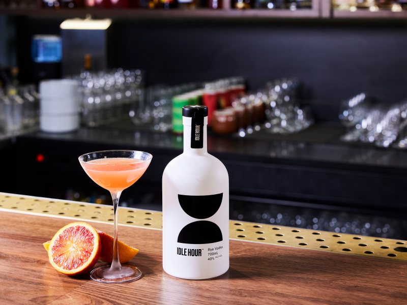 The Idle Spring Time Sour cocktail