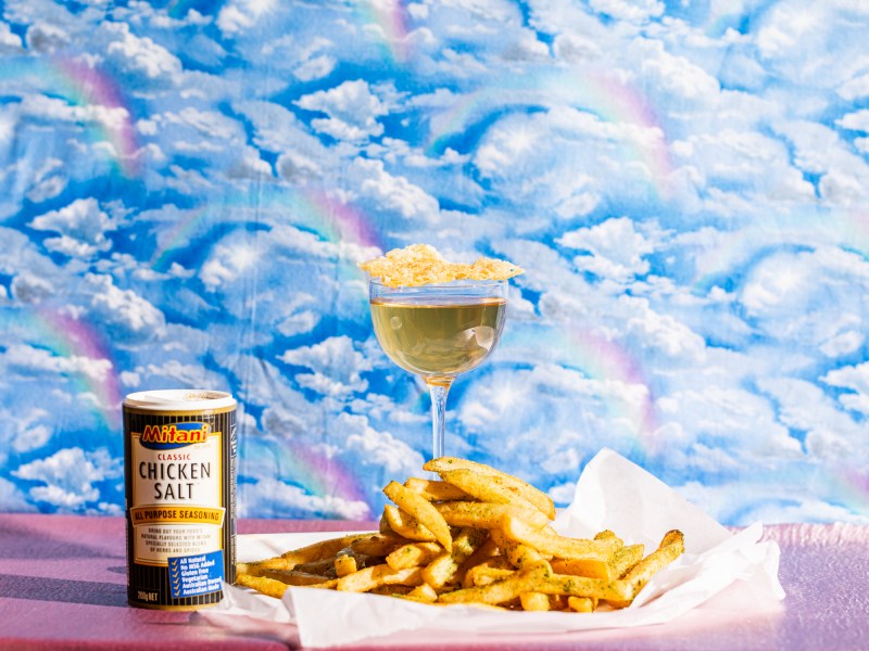 Chicken Salt Martini