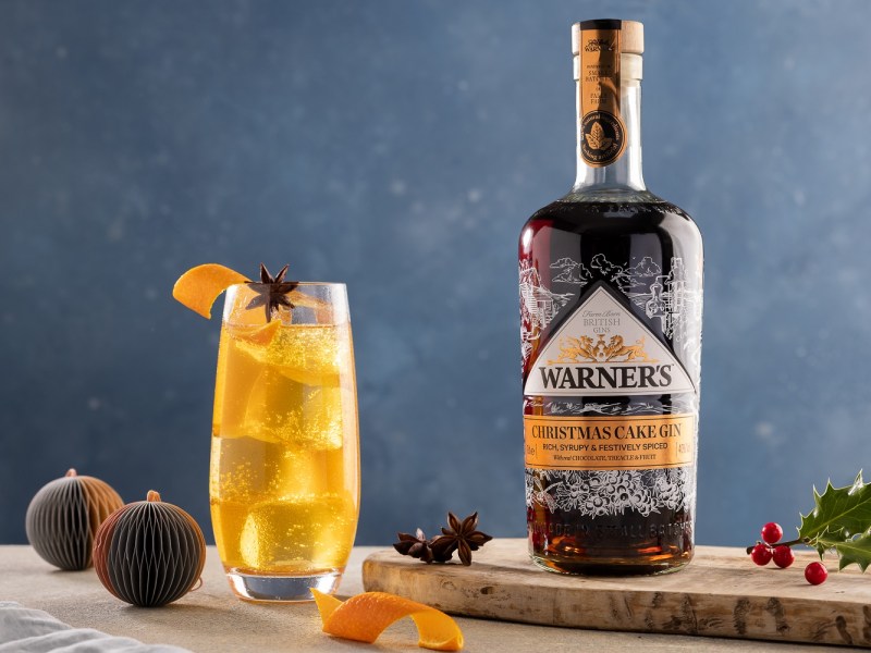 Warners Christmas Cake Gin