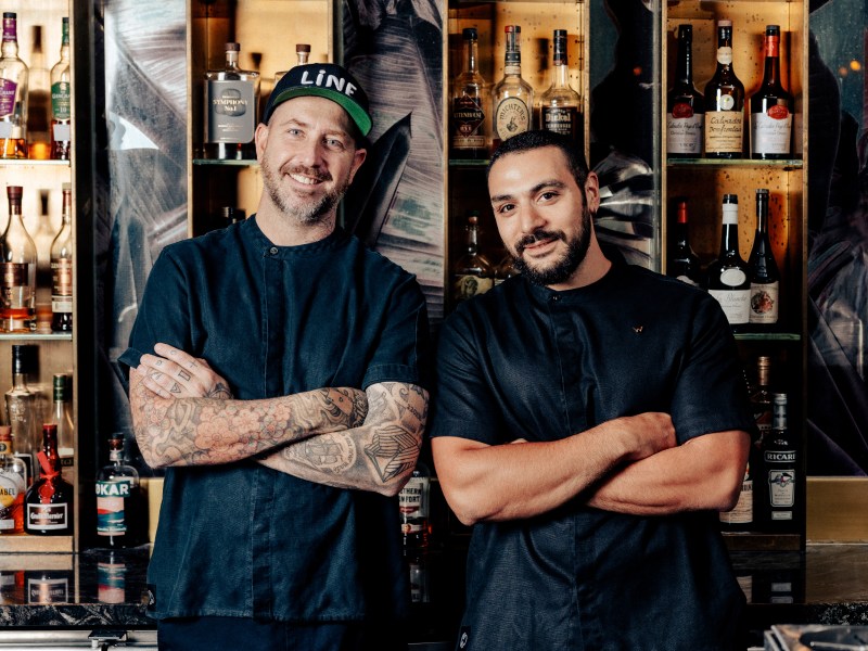 Matt Whiley and Francesco Squllacioti
