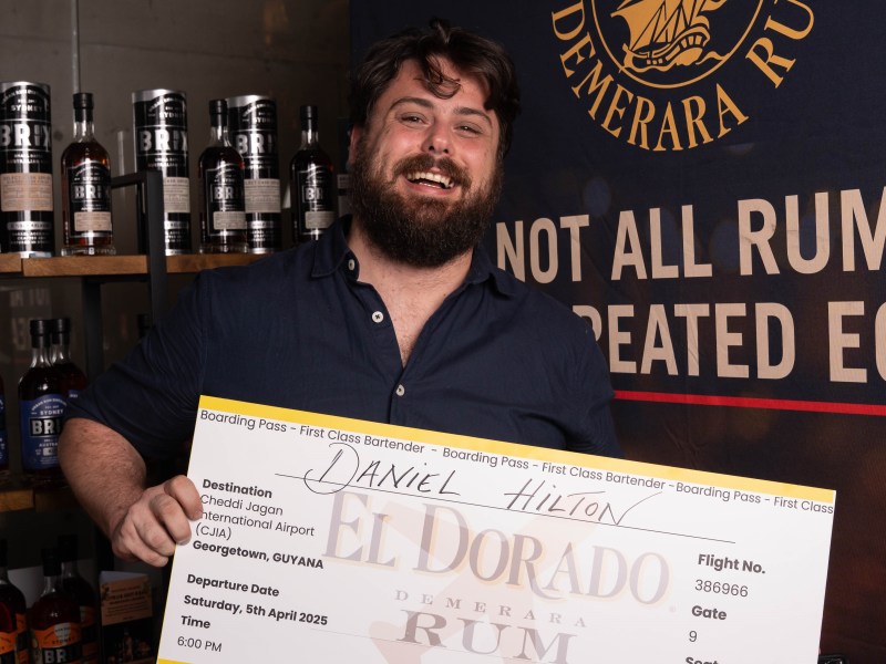 Daniel Hilton, El Dorado Heritage Cocktail Competition