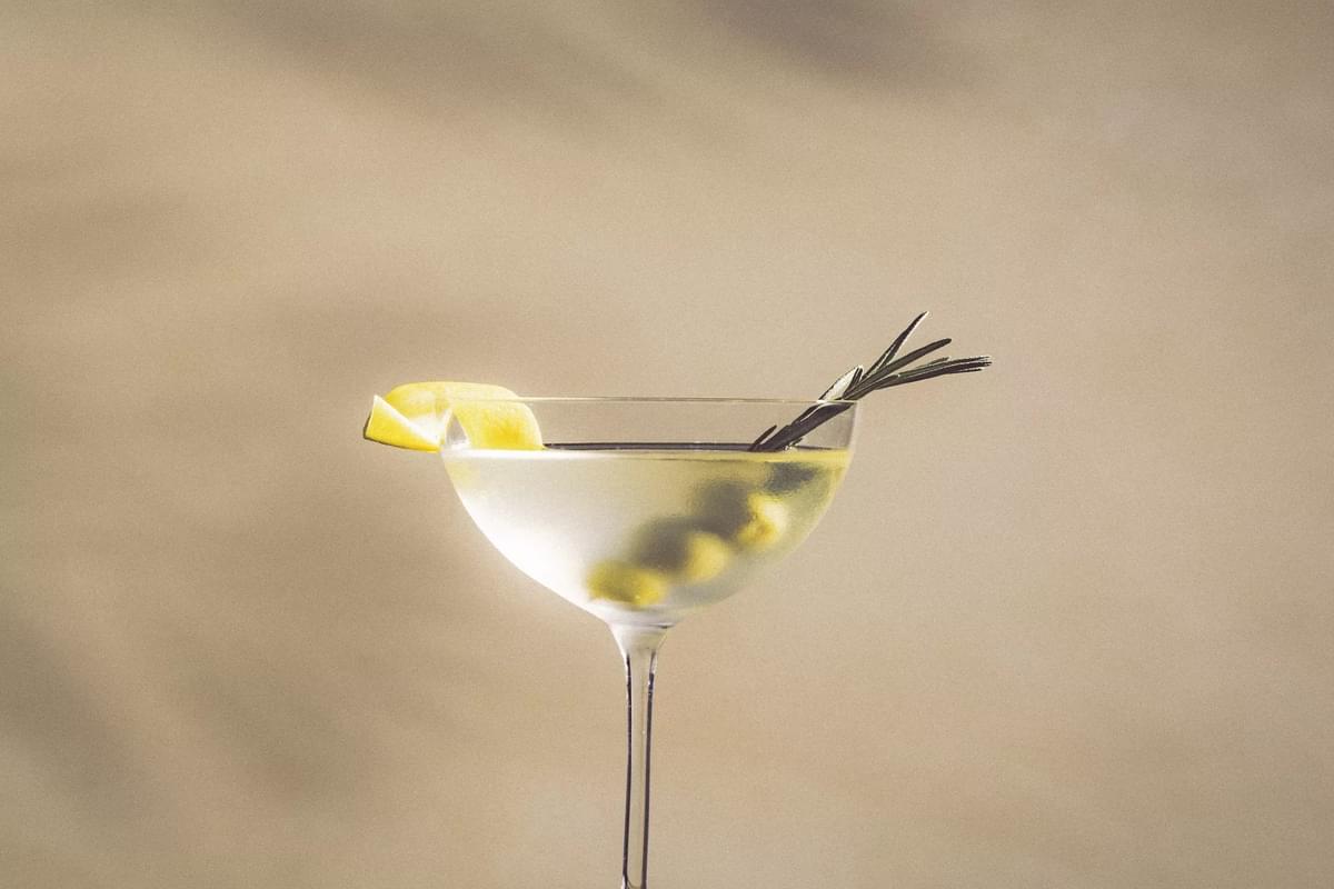 Papa Salt Dirty Dry Martini