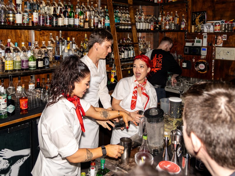 Sorry Not Sorry, bar takeovers